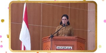 Minahasa Bergerak Lawan Penyakit: Sekda Lynda Watania Tegaskan Kesehatan Adalah Investasi Terbaik Hidup Sehat Mulai dari Diri Sendiri.