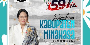 ‎Pesan Cinta Ibu Anik Yulius Selvanus Komaling di Hari Jadi ke-597 Kabupaten Minahasa: “Tuhan Berkati Tanah Toar Lumimuut”