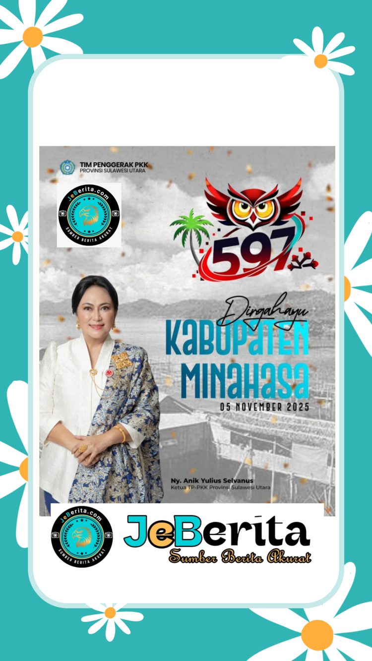 ‎Pesan Cinta Ibu Anik Yulius Selvanus Komaling di Hari Jadi ke-597 Kabupaten Minahasa: “Tuhan Berkati Tanah Toar Lumimuut”