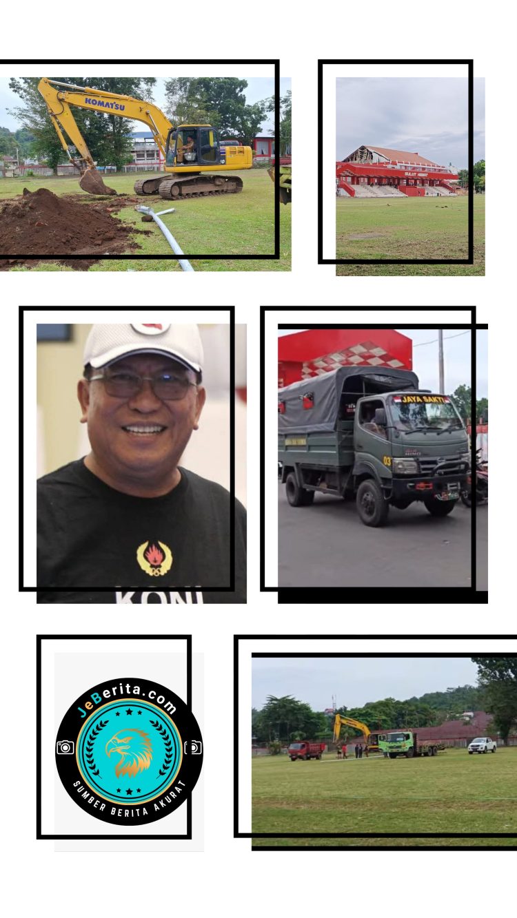 ‎KONI Sulut dan Kodam XIII Merdeka Percantik GOR RW Mongisidi Sambut Launching Persma 1960