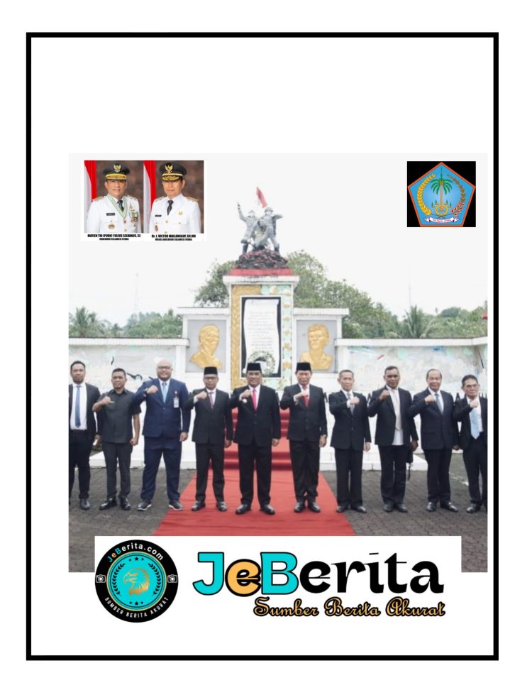 ‎Staf Khusus Gubernur Sulut Ikut Ziarah dan Upacara Hari Pahlawan di TMP Kairagi