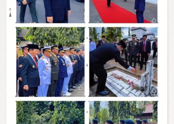 ‎Gubernur Yulius Selvanus Kobarkan Semangat Kepahlawanan di Hari Pahlawan 2025