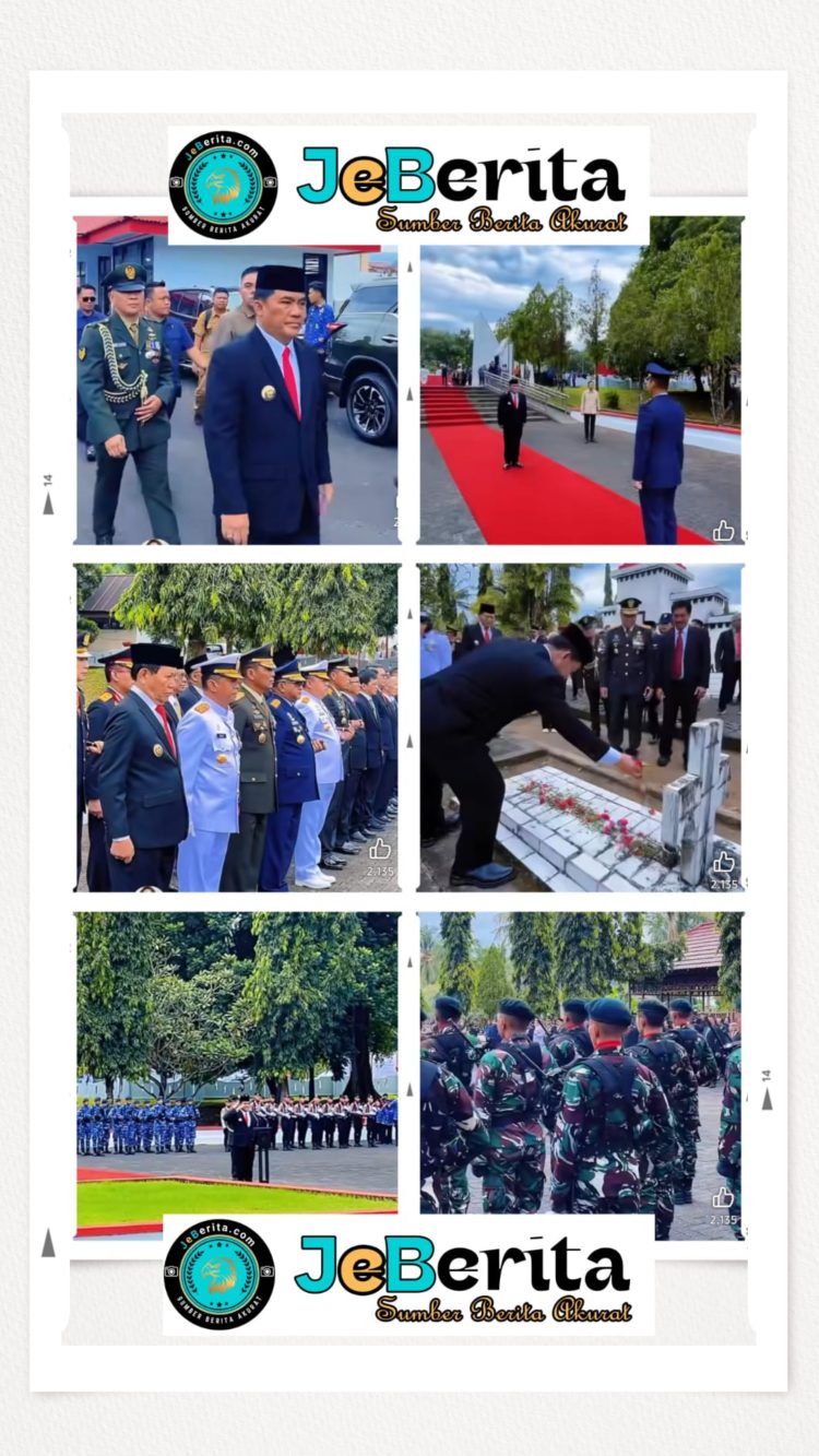 ‎Gubernur Yulius Selvanus Kobarkan Semangat Kepahlawanan di Hari Pahlawan 2025