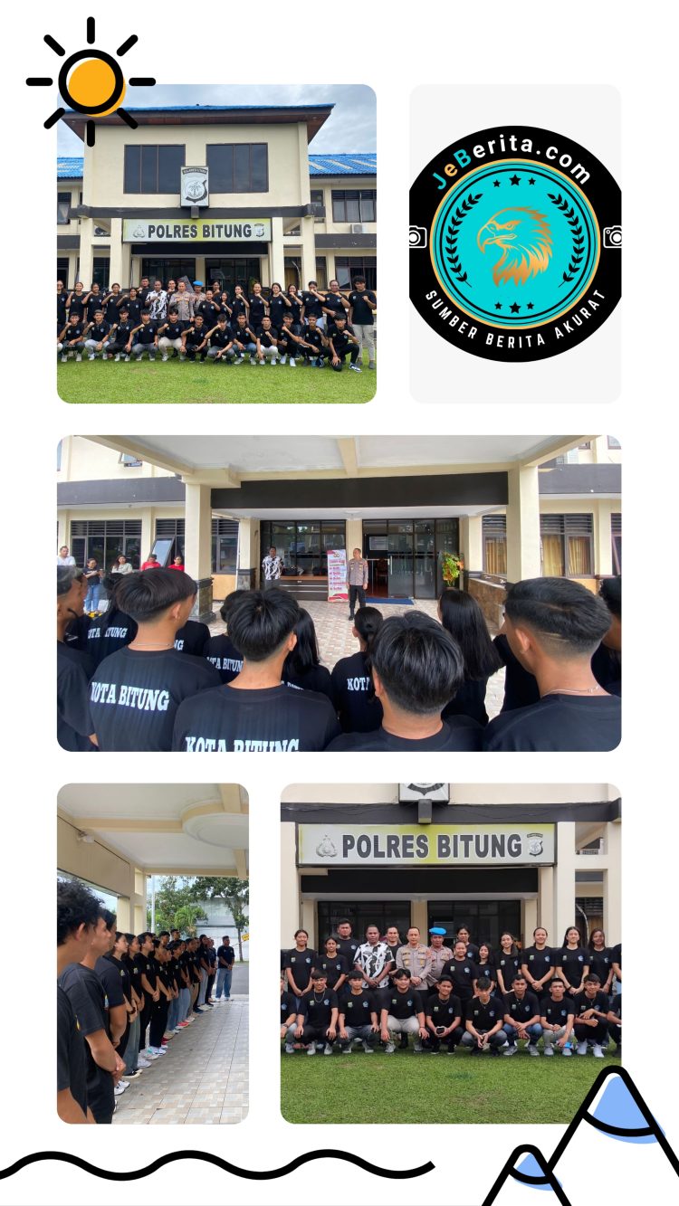 ‎Kapolres Bitung AKBP Albert Zai Lepas Kontingen Voli Kota Bitung ke PORPROV Manado: Tekankan Sportivitas, Disiplin, dan Semangat Juang