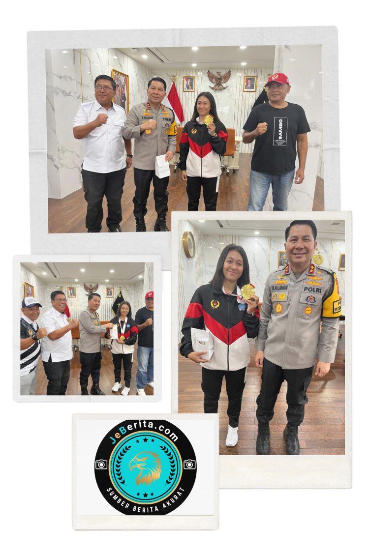 ‎Kapolda Sulut Beri Bonus Rp25 Juta “Prycilia Juvanda Sandinganeng” Ketua Umum KONI Sulut: Apresiasi Luar Biasa Bagi Atlet Sambo