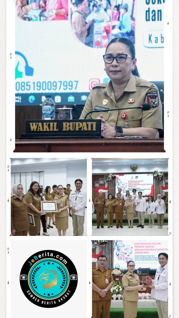 Minahasa Dorong Pangan Aman Lewat Monev GERMAS SAPA