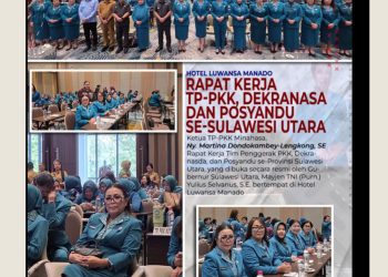 ‎Rakerda TP-PKK, Dekranasda, dan Posyandu Se-Sulawesi Utara Resmi Dibuka Gubernur di Manado. ‎