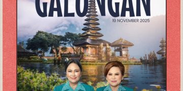 ‎Ny. Anik Yulius Selvanus Bersama TP-PKK Provinsi Sulawesi Utara Sampaikan Ucapan Selamat Hari Raya Galungan ‎