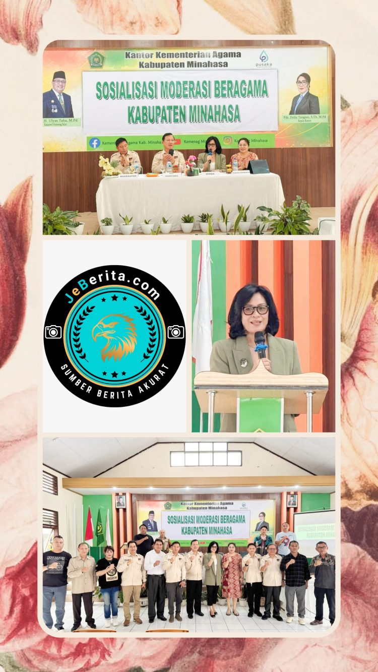 Sekda Minahasa Buka Sosialisasi Moderasi Beragama