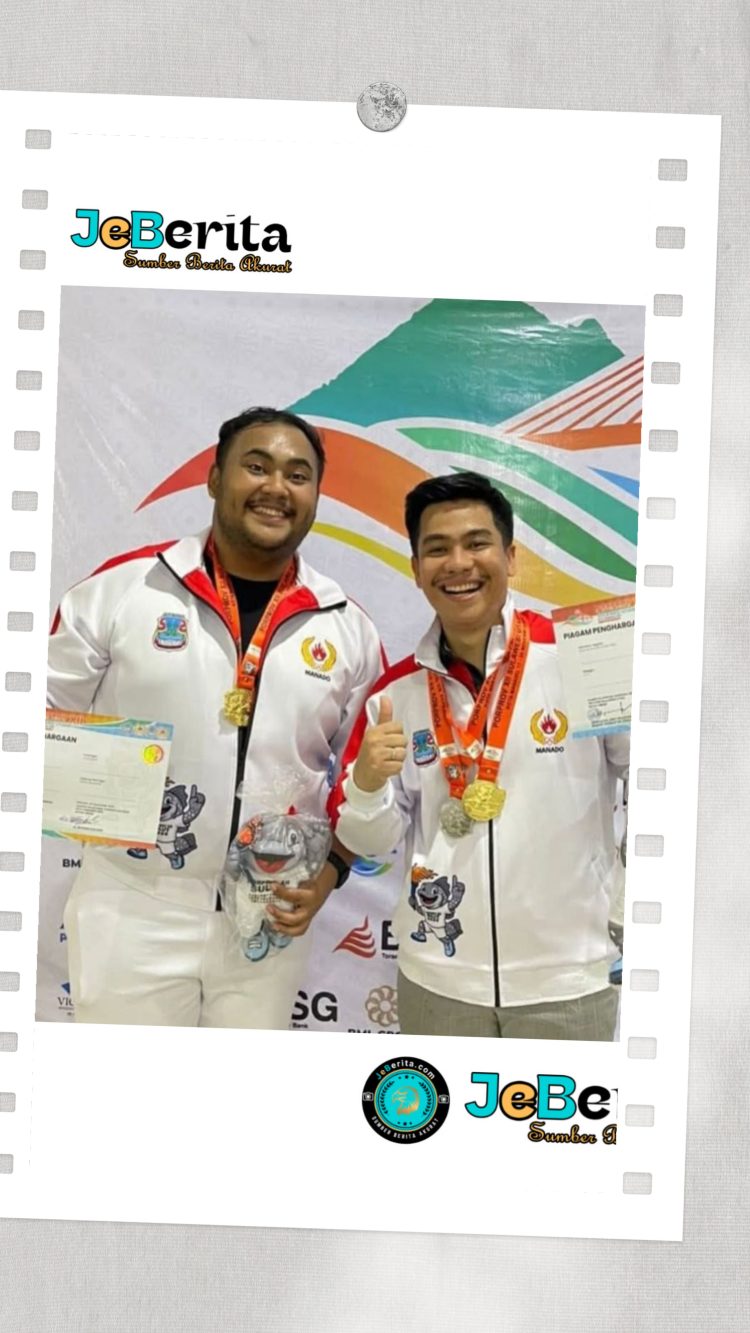 Putra Tercinta Gubernur YSK Sumbang Emas untuk Kota Manado di Porprov Sulut 2025