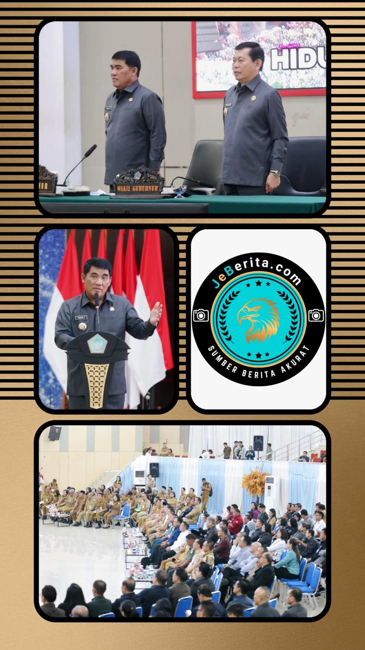 ‎Gubernur Sulut Pimpin Rakorev RKPD Triwulan III 2025