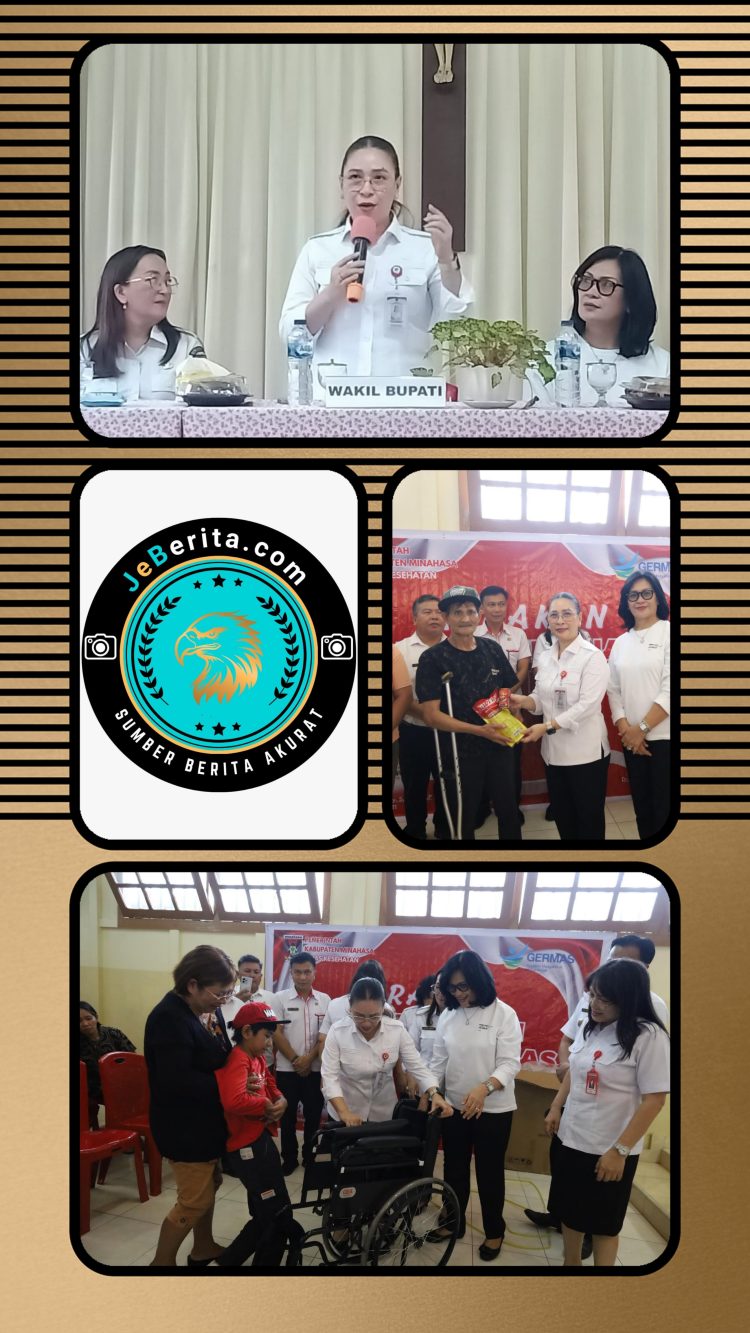 ‎Wakil Bupati Minahasa Tekankan Kolaborasi Hadapi Penyakit Prioritas pada Bakti Sosial Hari Jadi Minahasa ke-597