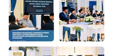 ‎Presiden Prabowo Tegaskan Penguatan Supremasi Hukum Lewat Komisi Reformasi Polri