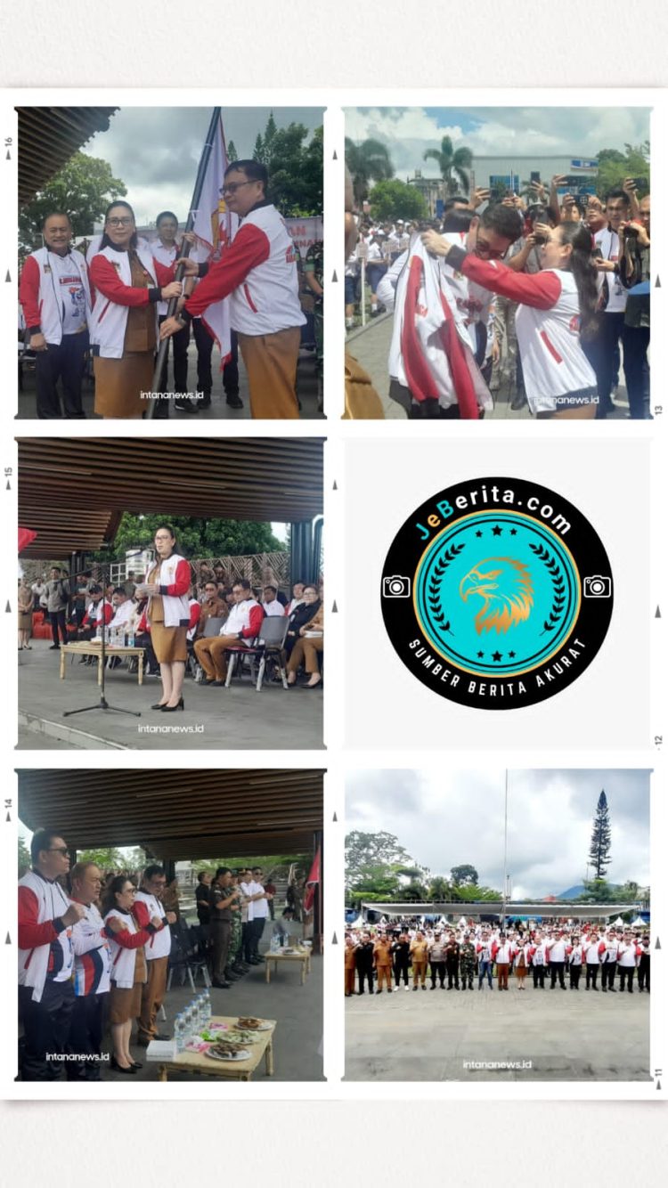 ‎MINAHASA RESMI LEPAS 587 KONTINGEN PORPROV SULUT XII 2025: SIAP HARUMKAN NAMA DAERAH DI 31 CABOR