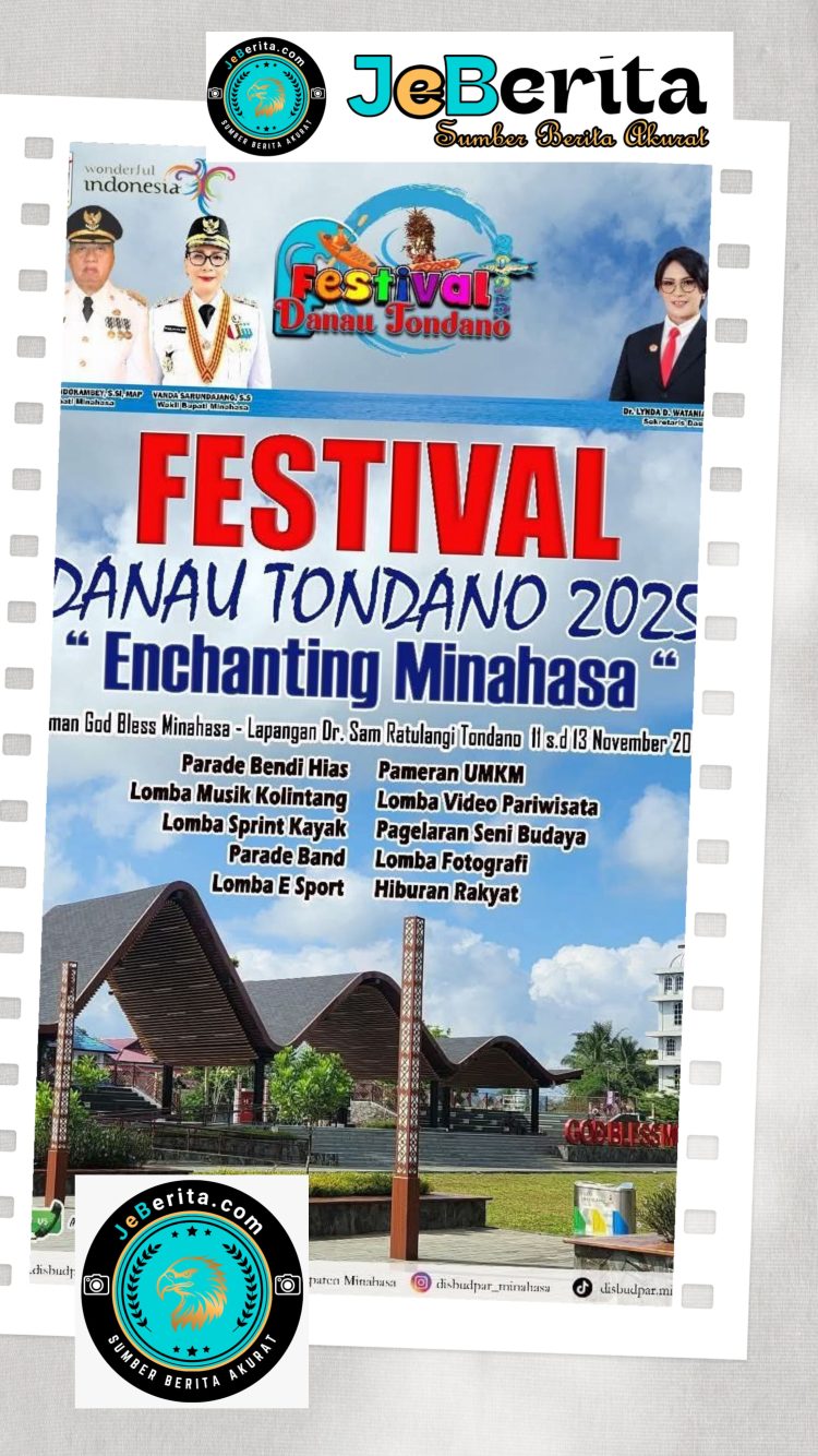 Festival Danau Tondano 2025 Siap Menghipnotis Dunia: “Enchanting Minahasa” Persembahan dari Hati Tanah Toar Lumimuut