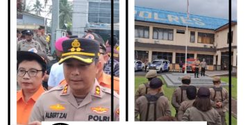 Kapolres Bitung Albert Zai: Sinergi Lintas Instansi Kunci Tanggap Darurat Hadapi Cuaca Ekstrem