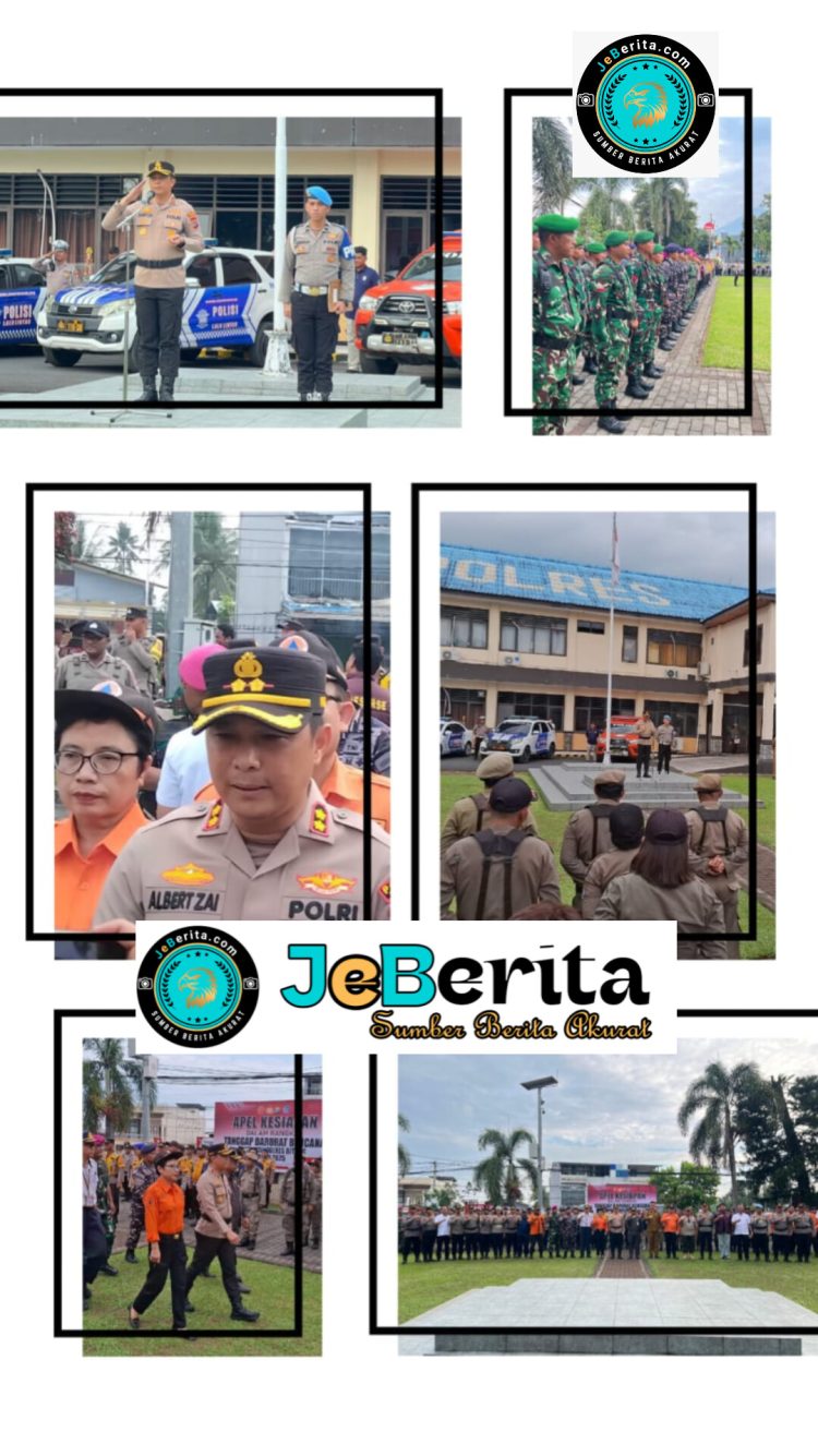 Kapolres Bitung Albert Zai: Sinergi Lintas Instansi Kunci Tanggap Darurat Hadapi Cuaca Ekstrem