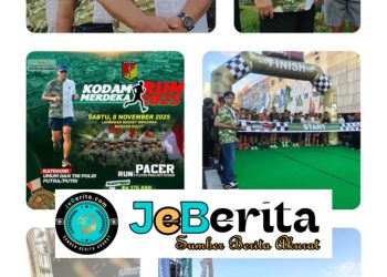 ‎Brigjen (Purn) Jerry Waleleng Semarakkan Kodam Merdeka Run 2025: Berlari dengan Jiwa Pahlawan ‎