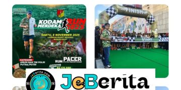 ‎Brigjen (Purn) Jerry Waleleng Semarakkan Kodam Merdeka Run 2025: Berlari dengan Jiwa Pahlawan ‎