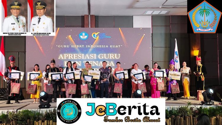 ‎BGTK Sulut Anugerahkan Penghargaan bagi 92 Guru Teladan