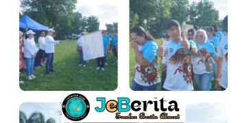 Wali Kota Bitung Buka Jalan Sehat PGRI, Lanjutkan Pemantauan Harga Sembako Jelang Nataru