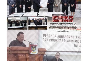 ‎Paripurna DPRD Minahasa Sahkan KUA-PPAS 2026, Pemerintah Daerah Siap Percepat Pembangunan