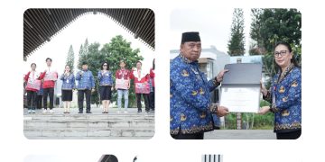 Bupati Minahasa Pimpin Apel Awal Bulan dan Terima TPID Award 2025, Atlet Berprestasi Dapat Bonus