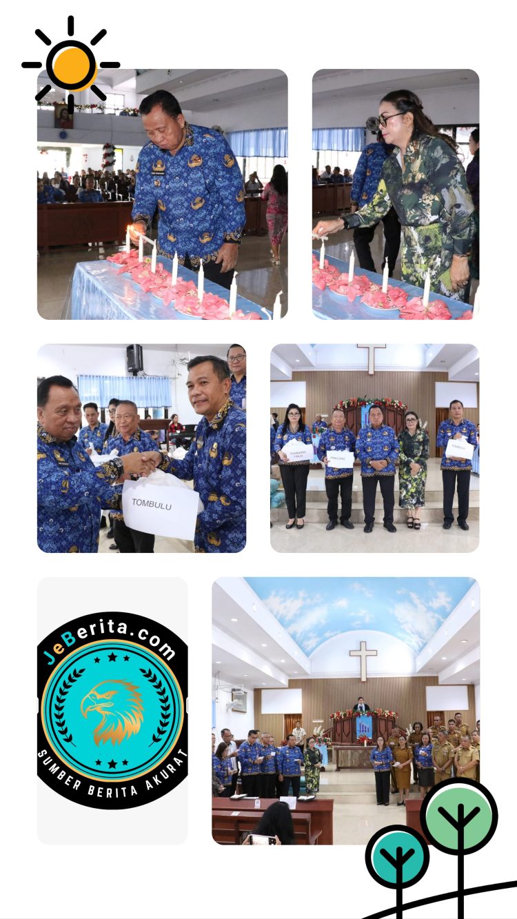 ‎Bupati RD Ajak Warga Minahasa Sambut Natal dengan Damai dan Kesederhanaan ‎