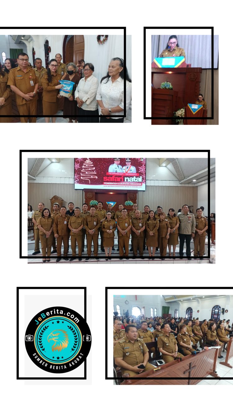 ‎Safari Natal di Kawangkoan, Wabup Vasung Ajak Warga Hidupi Kasih Kristus