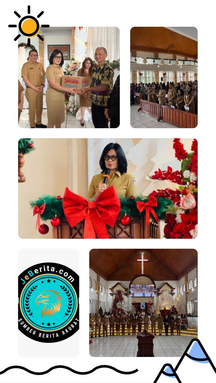 Pesan Natal Bupati yang Disampaikan Sekda Lynda Watania