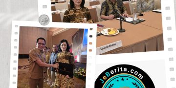 ‎WAKILI BUPATI MINAHASA, SEKDA LYNDA WATANIA TERIMA PIAGAM TPID BERPRESTASI 2025