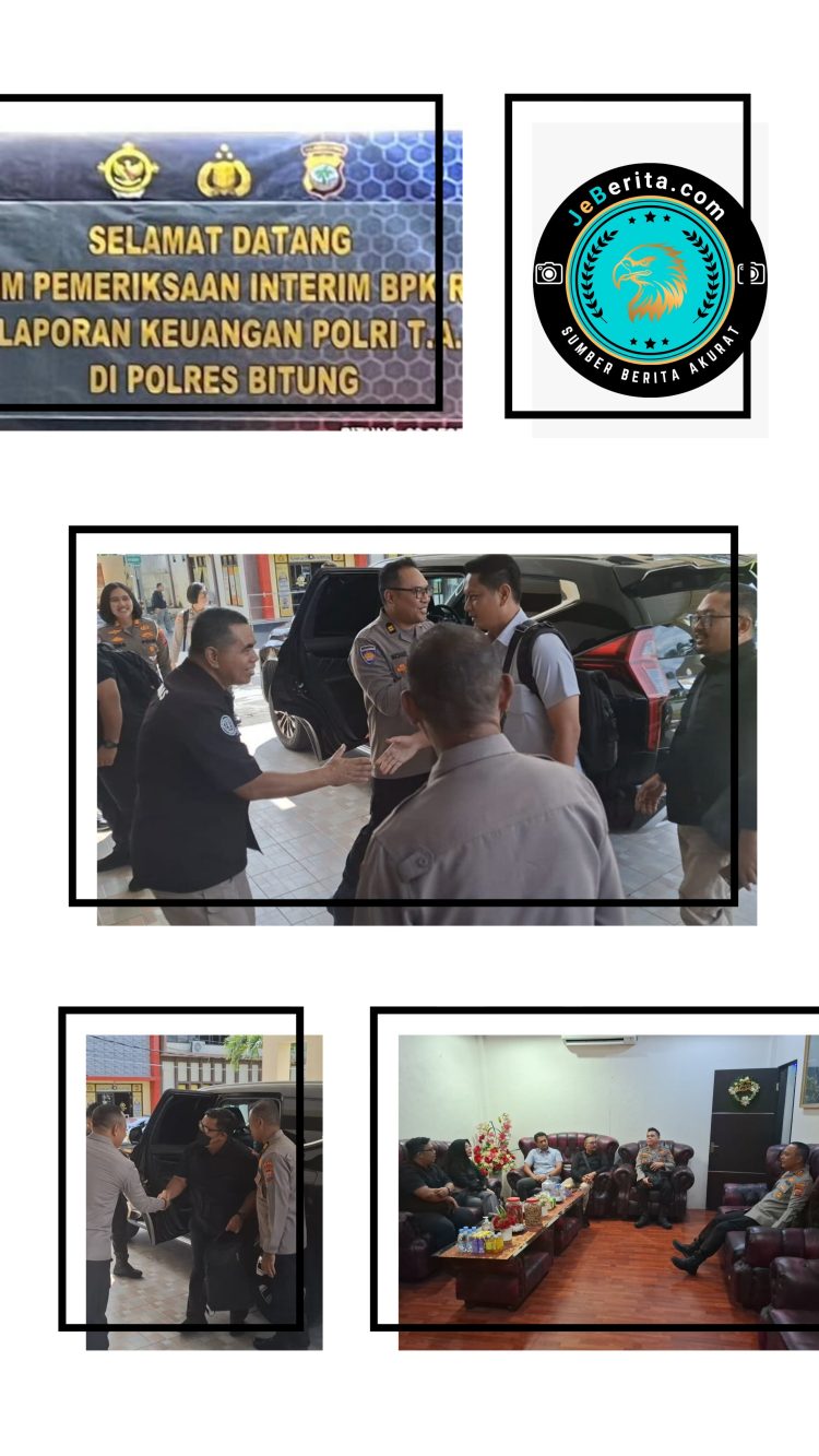 Bitung Terima Pemeriksaan Interim BPK RI, Komitmen Transparansi Keuangan Ditegaskan Kapolres