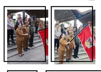 ‎Semangat Merah Putih Berkibar di Tondano, Pemkab Minahasa Gelar Apel dan Kirab Kebangsaan Hari Bela Negara 2025