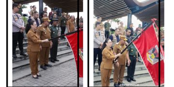 ‎Semangat Merah Putih Berkibar di Tondano, Pemkab Minahasa Gelar Apel dan Kirab Kebangsaan Hari Bela Negara 2025