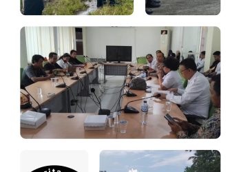 ‎Polres Bitung Pastikan Pembangunan Jalan Poros KEK Berjalan Aman dan Kondusif