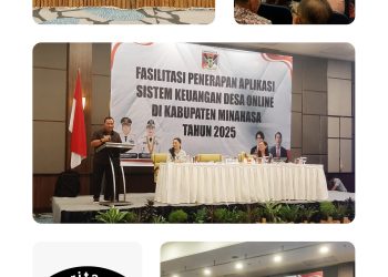 ‎Minahasa Tancap Gas Digitalisasi Desa, Bupati Robby Buka Fasilitasi Sistem Keuangan Desa Online 2025 ‎