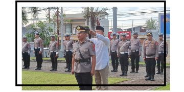 ‎Kapolres Bitung Pimpin Sertijab Kabag SDM, Tegaskan Profesionalisme dan Penguatan SDM Polri