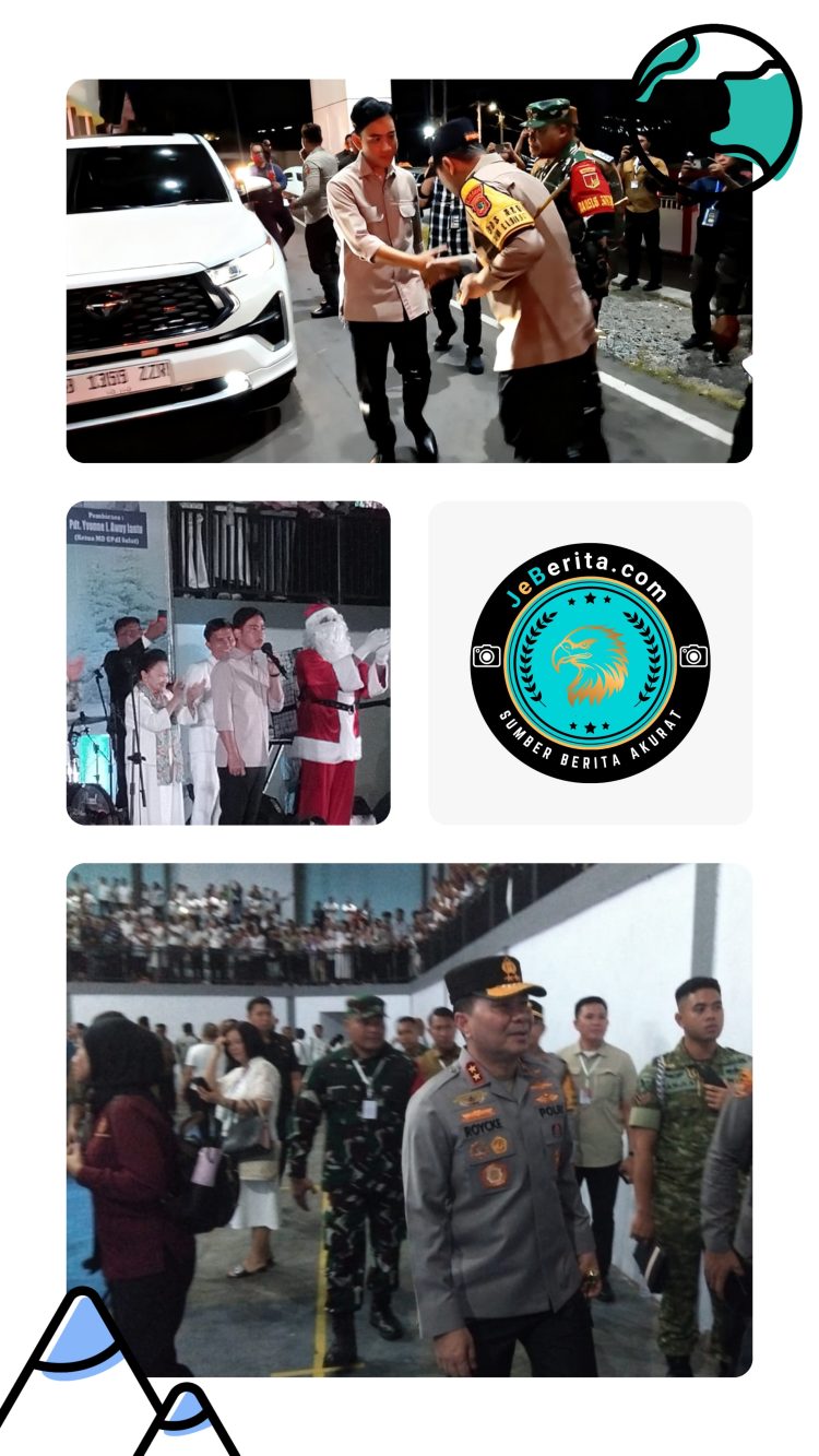 ‎Natal Damai di Bitung, Pengamanan Ketat Sambut Kehadiran Wapres Gibran ‎