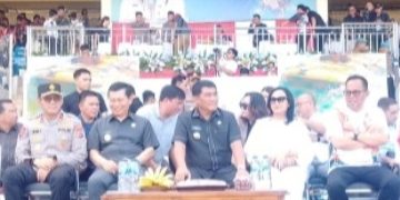‎Stadion Klabat Menyala, Porprov Sulut 2025 Resmi Ditutup.