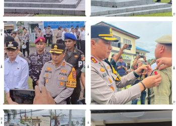 Operasi Lilin 2025 Dimulai, Polres Bitung Kerahkan 250 Personel Amankan Nataru­