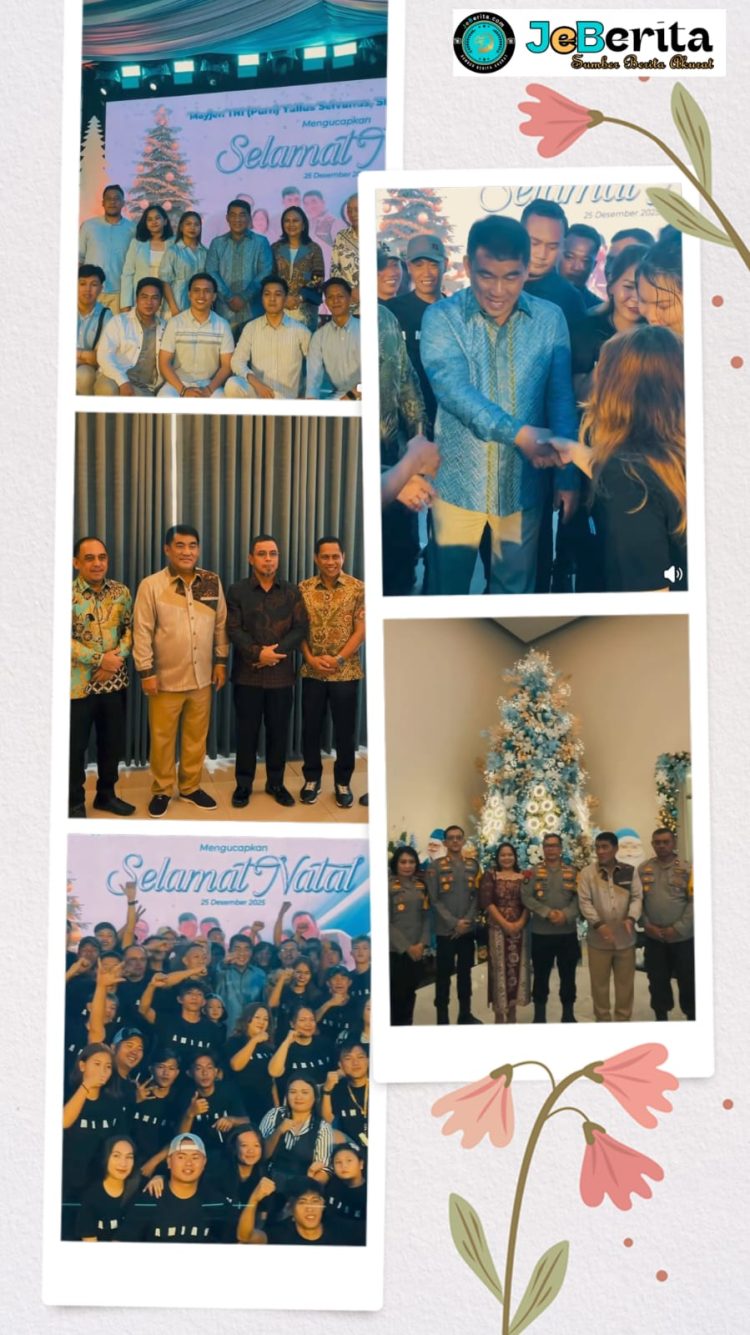 ‎Natal di Rumah Rakyat: Cinta yang Mengalir di Rudis Gubernur Sulut