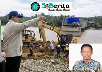 ‎Presiden Prabowo Tinjau Perbaikan Jembatan Teupin Mane, Ringgo Radetyo Apresiasi Respons Cepat Pemerintah.