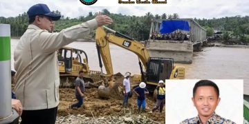 ‎Presiden Prabowo Tinjau Perbaikan Jembatan Teupin Mane, Ringgo Radetyo Apresiasi Respons Cepat Pemerintah.