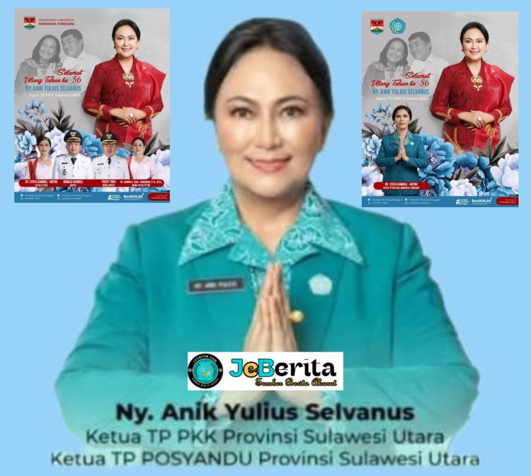 ‎“Doa dan Hormat dari Mitra untuk Ketua TP-PKK Sulut”