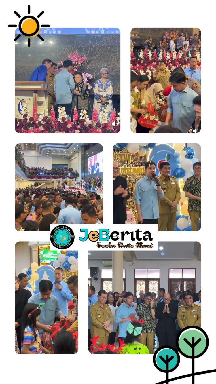 ‎Natal dalam Pelukan Persatuan: YSK Dampingi Wapres Gibran di Dua Gereja Besar Manado ‎