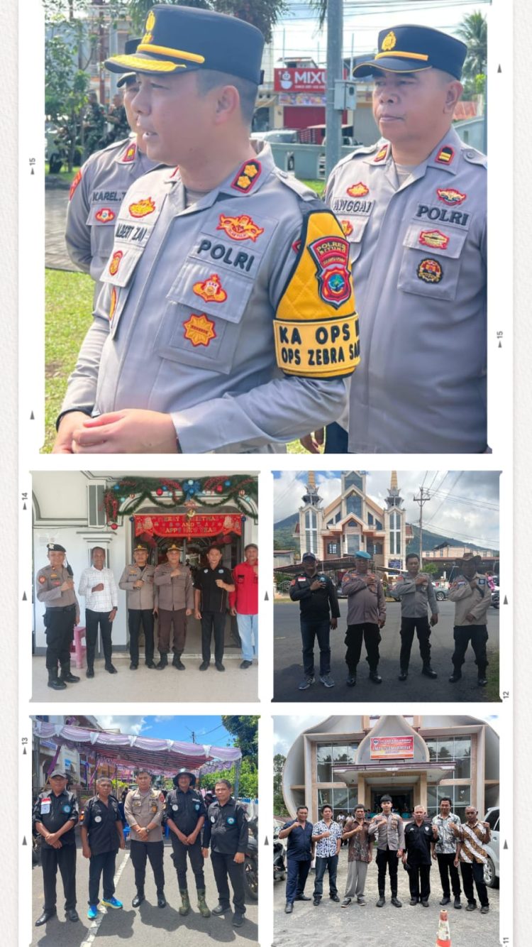 ‎Kapolres Bitung: Perayaan Natal 2025 Berlangsung Aman dan Kondusif.