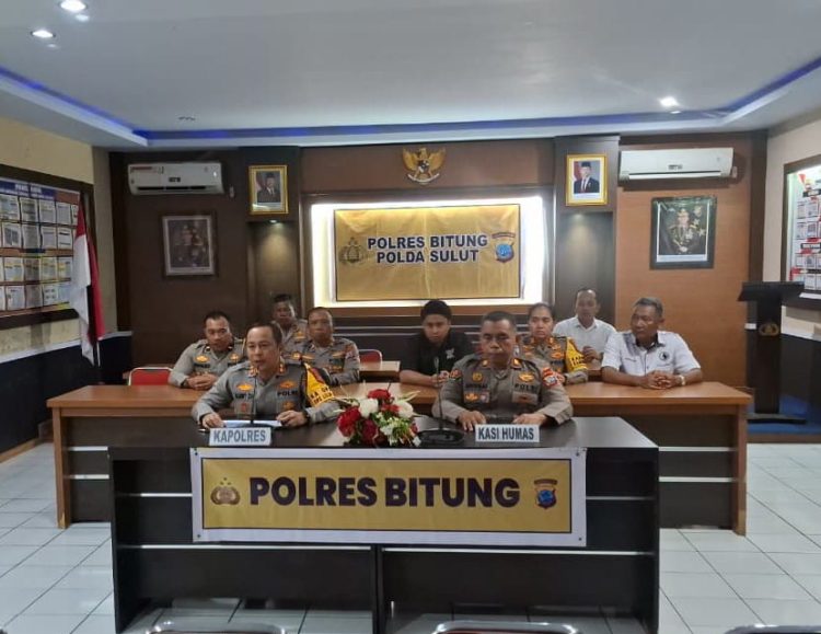 ‎Kapolres Bitung: Kamtibmas 2025 Turun Signifikan, Warga Diajak Tutup Tahun dengan Doa Bersama ‎