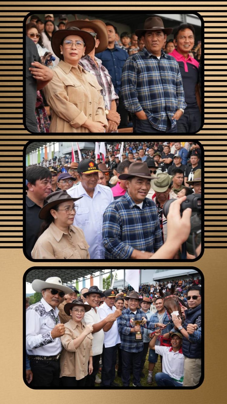 ‎Pacuan Kuda Harapan Besar di Tompaso.