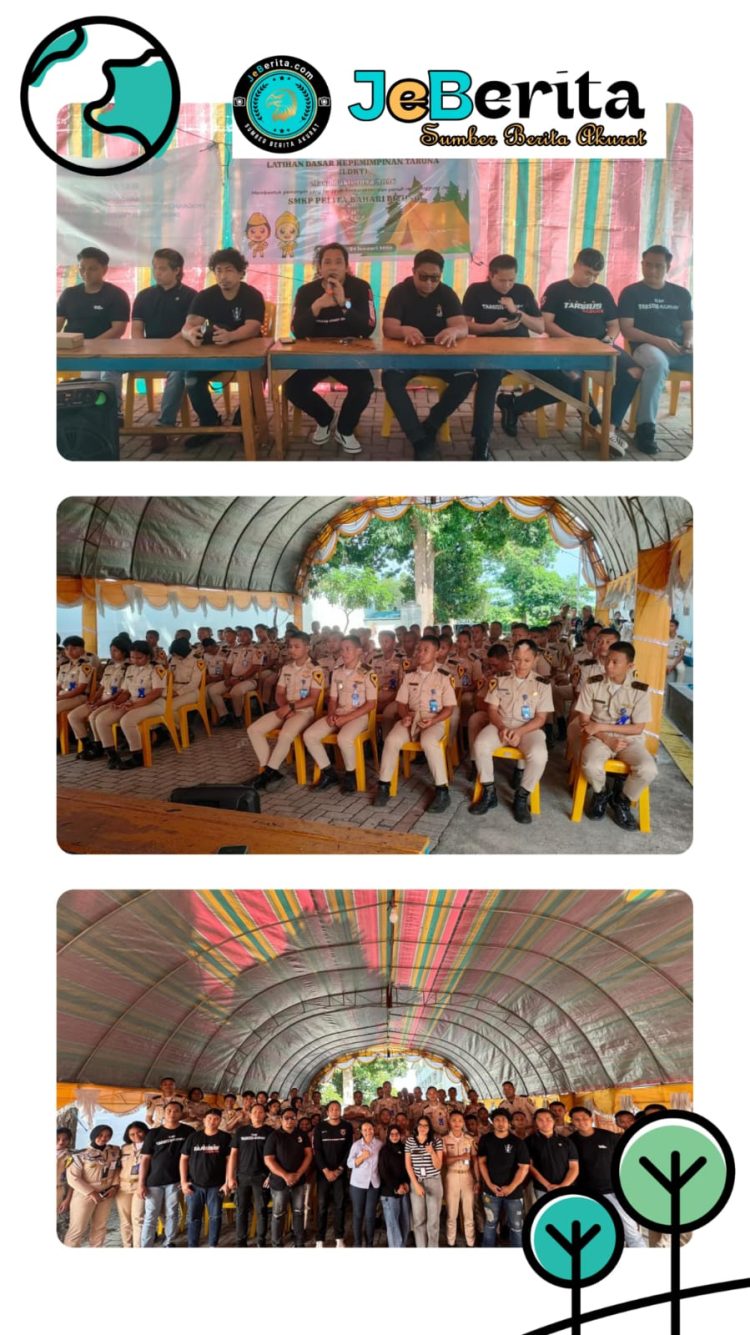 ‎Team Patroli Tarsius Presisi Polres Bitung Turun ke Sekolah, Tekankan Pencegahan Kenakalan Remaja di LDKK SMKP Pelita Bahari. ‎