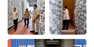 ‎Inspeksi Mendadak di Magelang, Presiden Prabowo Pastikan Stok Beras Aman dan Siap Distribusi.